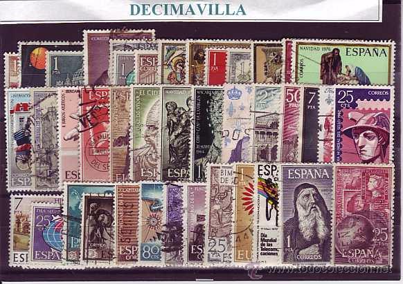 Sellos: ESPA&Ntilde;A, 50 USADOS Y DIFERENTES, 686 - Foto 1