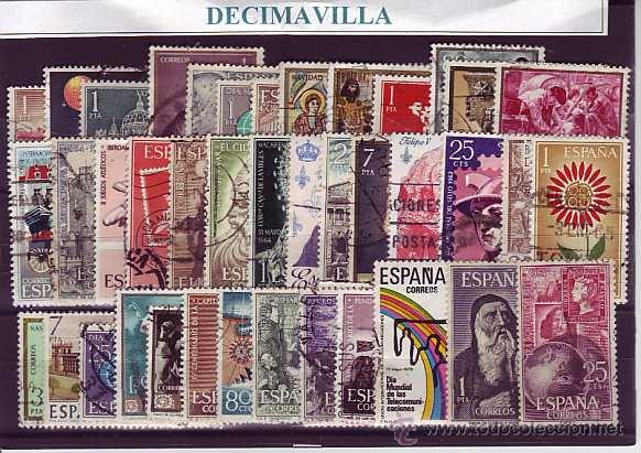 Sellos: ESPA&Ntilde;A, 50 USADOS Y DIFERENTES, 687 - Foto 1