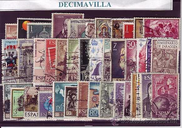 Sellos: ESPA&Ntilde;A, 50 USADOS Y DIFERENTES, 688 - Foto 1