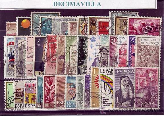 Sellos: ESPA&Ntilde;A, 50 USADOS Y DIFERENTES, 693 - Foto 1