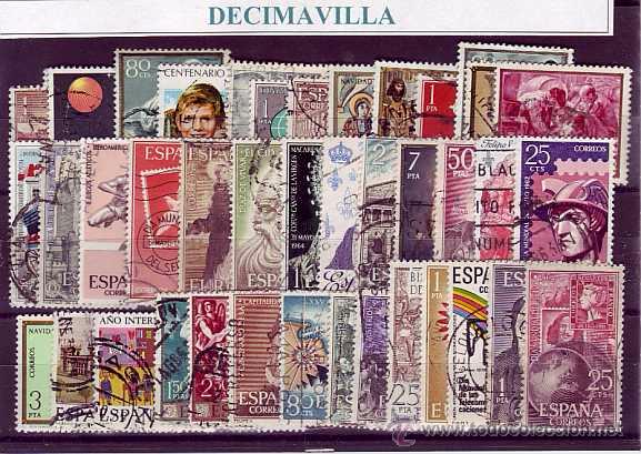 Sellos: ESPA&Ntilde;A, 50 USADOS Y DIFERENTES, 694 - Foto 1