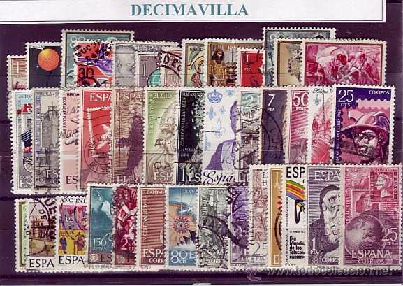 Sellos: ESPA&Ntilde;A, 50 USADOS Y DIFERENTES, 695 - Foto 1