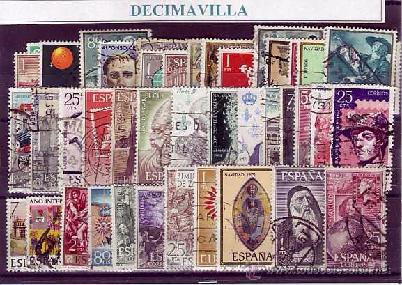 Sellos: ESPA&Ntilde;A, 50 USADOS Y DIFERENTES, 701 - Foto 1