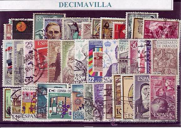 Sellos: ESPA&Ntilde;A, 50 USADOS Y DIFERENTES, 702 - Foto 1