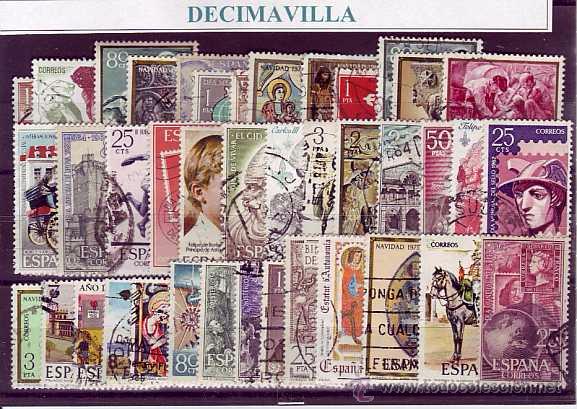 Sellos: ESPA&Ntilde;A, 50 USADOS Y DIFERENTES, 711 - Foto 1