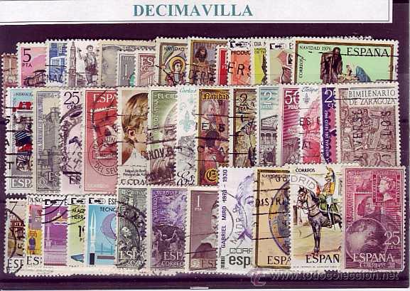 Sellos: ESPA&Ntilde;A, 50 USADOS Y DIFERENTES, 716 - Foto 1