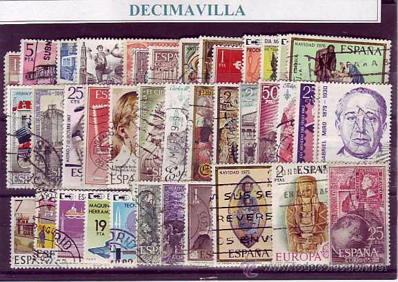 Sellos: ESPA&Ntilde;A, 50 USADOS Y DIFERENTES, 717 - Foto 1