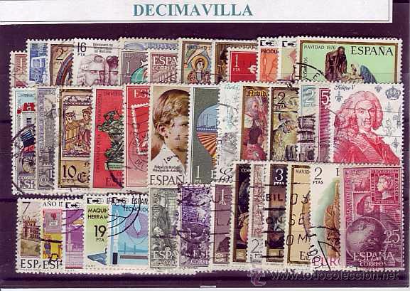 Sellos: ESPA&Ntilde;A, 50 USADOS Y DIFERENTES, 723 - Foto 1