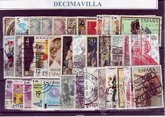 Sellos: ESPA&Ntilde;A, 50 USADOS Y DIFERENTES, 731 - Foto 1