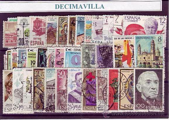 Sellos: ESPA&Ntilde;A, 50 USADOS Y DIFERENTES, 749 - Foto 1