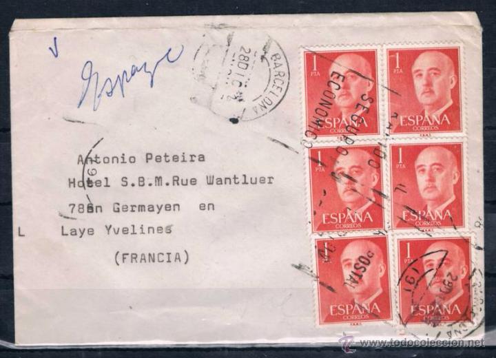Sellos: 1955.- BARCELONA A FRANCIA - Foto 1