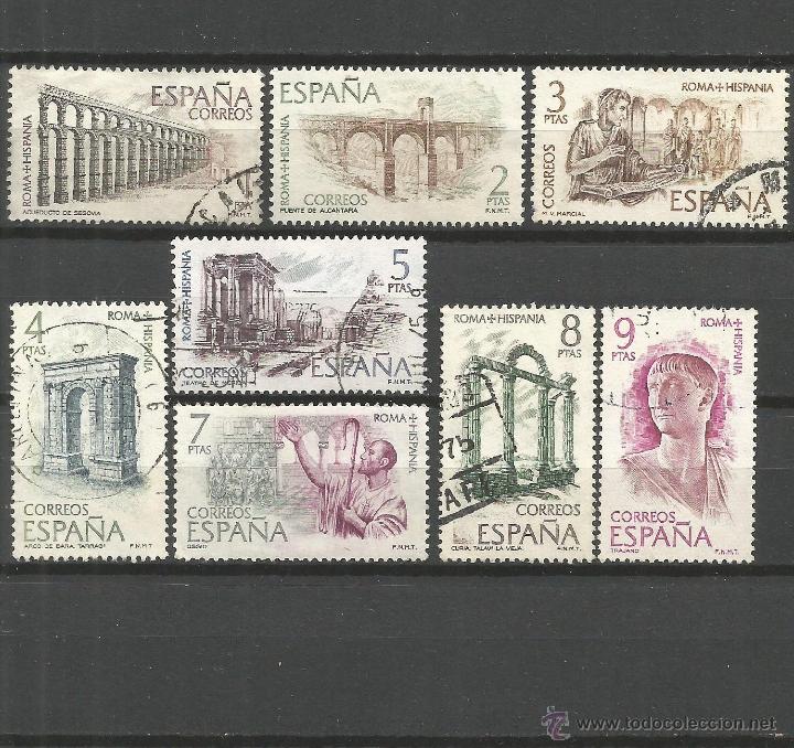 Sellos: ESPA&Ntilde;A EDIFIL NUM. 2184/2191 SERIE COMPLETA USADA - Foto 1