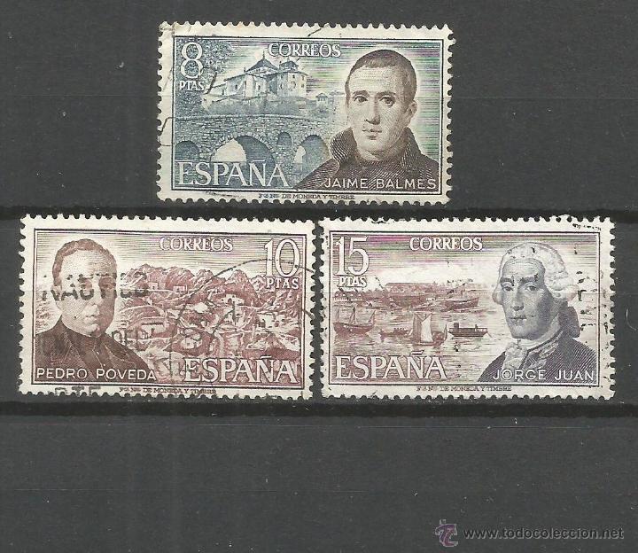 Sellos: ESPA&Ntilde;A EDIFIL NUM. 2180/2182 SERIE COMPLETA USADA - Foto 1
