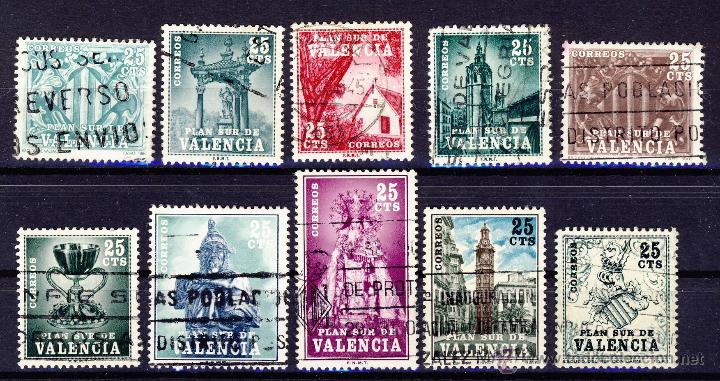Sellos: VALENCIA.- RECARGO OBLIGATORIO A BENEFICIO DEL PLAN SUR.-