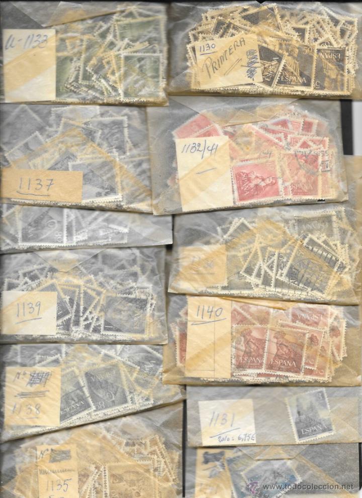 Sellos: ESPA&Ntilde;A. CONJUNTO DE SELLOS USADOS - Foto 1