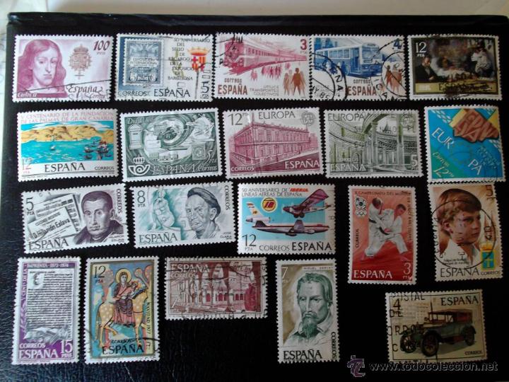 Sellos: Espa&ntilde;a. 20 Sellos usados. Ref: e46 - Foto 1