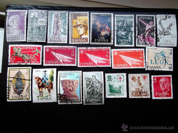 Sellos: Espa&ntilde;a. 20 Sellos usados. Ref: e34 - Foto 1