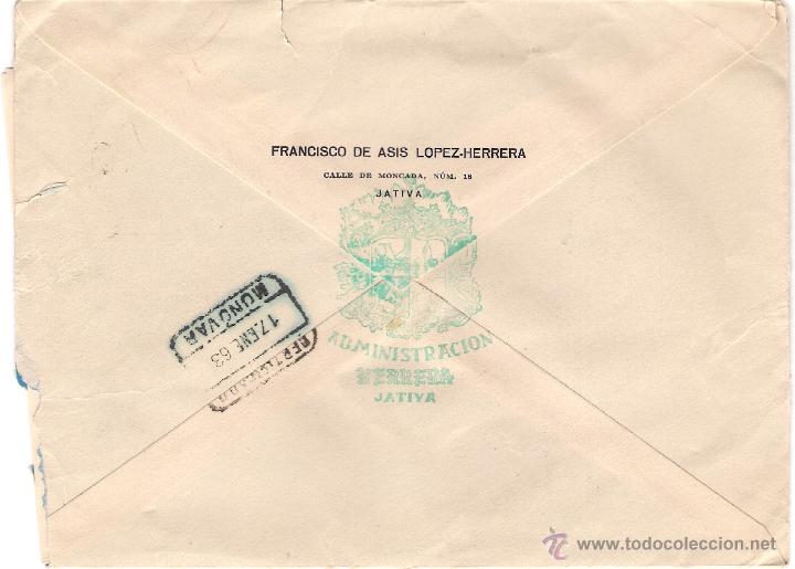 Sellos: remite y fechador de llegada - Foto 2
