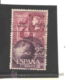 Sellos: ESPA&Ntilde;A 1964 - EDIFIL NRO. 1595 - USADO - Foto 1