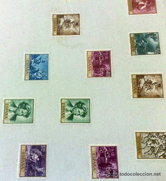 Sellos: CIRCA 1960. HOJA CON 15 SELLOS DE LA &Eacute;POCA. - Foto 4