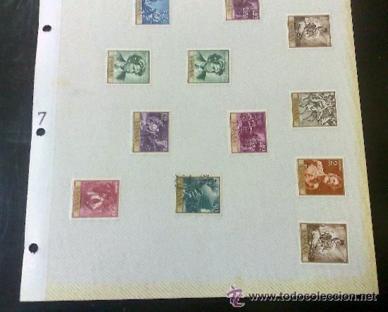 Sellos: CIRCA 1960. HOJA CON 15 SELLOS DE LA &Eacute;POCA. - Foto 5