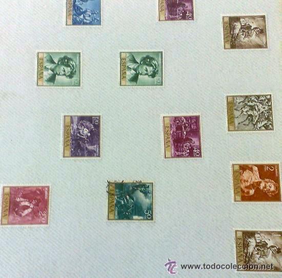 Sellos: CIRCA 1960. HOJA CON 15 SELLOS DE LA &Eacute;POCA. - Foto 6