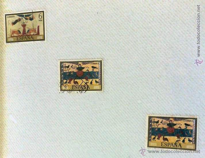 Sellos: CIRCA 1975.- HOJA CON 5 SELLOS DE LA &Eacute;POCA. - Foto 2