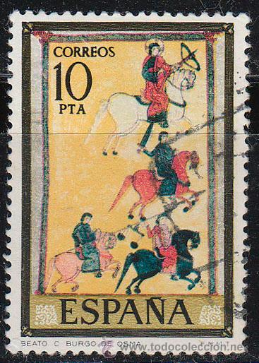 Sellos: EDIFIL 2290, CODICE DE BURGO DE OSMA (SORIA), USADO - Foto 1