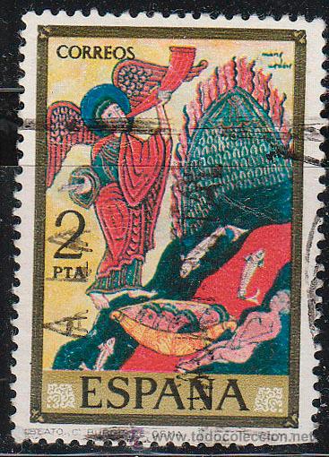 Sellos: EDIFIL 2285, CODICE DE BURGO DE OSMA (SORIA), USADO - Foto 1