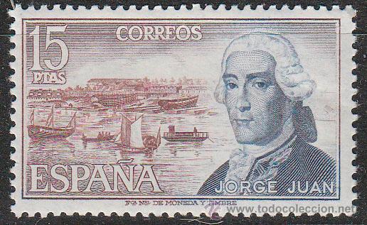 Sellos: EDIFIL N&ordm; 2182, JORGE JUAN, NUEVO *** - Foto 1