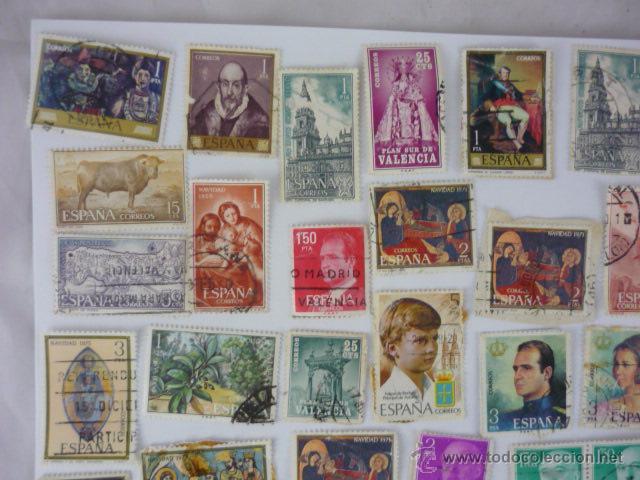 Sellos: Lote 50 Sellos Espa&ntilde;a - Foto 2