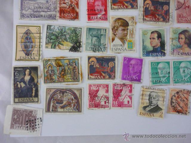 Sellos: Lote 50 Sellos Espa&ntilde;a - Foto 3