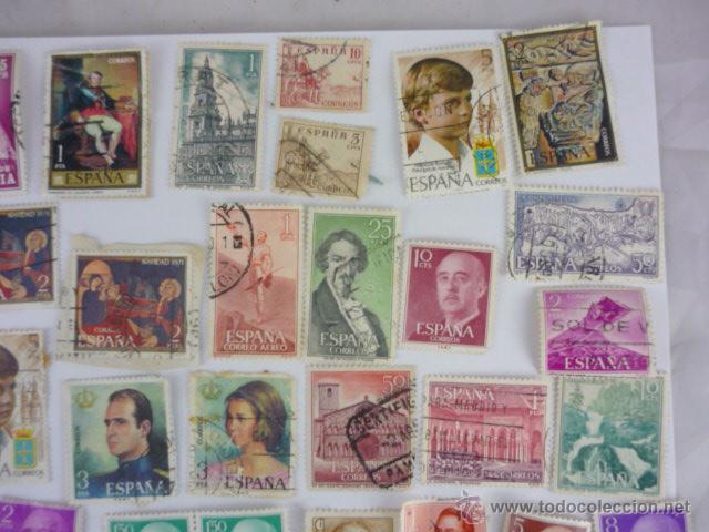 Sellos: Lote 50 Sellos Espa&ntilde;a - Foto 5