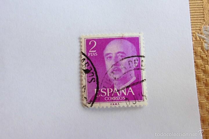 Sellos: Sello Espa&ntilde;a 2 pesetas Franco - Foto 1