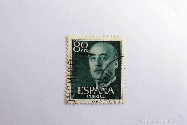 Sellos: Sello Espa&ntilde;a 80 cts Franco - Foto 1