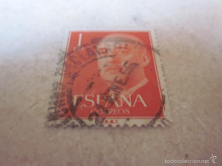 Sellos: SELLO USADO FRANCO 1 PESETA - Foto 1