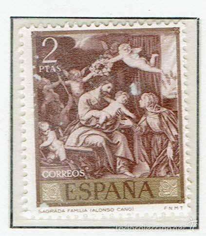 Sellos: ALONSO CANO. 1969. EDIFIL 1914. - Foto 1