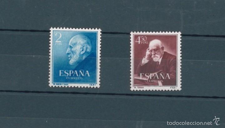 Stamps: 1119/20** Cajal y Ferr&aacute;n