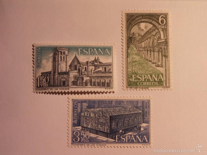 Stamps: 1969 - MONASTERIO DE LAS HUELGAS - BURGOS - EDIFIL 1946-1947-1948