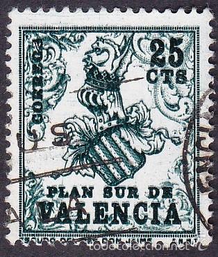 Sellos: VAL-1 PLAN SUR DE VALENCIA-1963 (USADO) - Foto 1