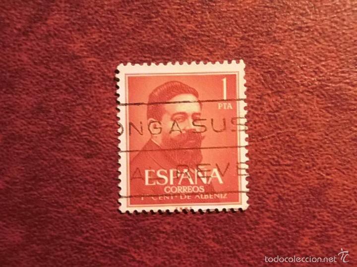 Sellos: ESPA&Ntilde;A 1960 - ISAAC ALB&Eacute;NIZ - EDIFIL - Foto 1