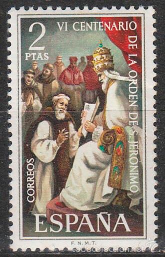 Sellos: Edifil n&ordm; 2158, 6&ordm; centenario de la orden de San Jer&oacute;nimo, nuevo *** - Foto 1