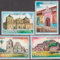 Sellos: EDIFIL Nº 2154/7, HISPANIDAD 1973: NICARAGUA, NUEVO *** (SERIE COMPLETA)