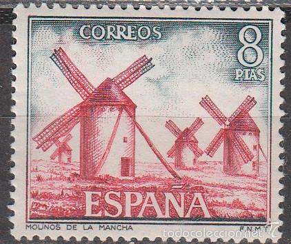 Sellos: Edifil n&ordm; 2133, molinos de la Mancha, nuevo *** - Foto 1