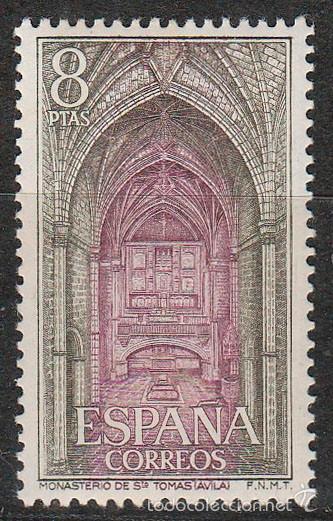 Sellos: EDIFIL 2112, Monasterio de Santo Tom&aacute;s (Avila), NUEVO *** - Foto 1