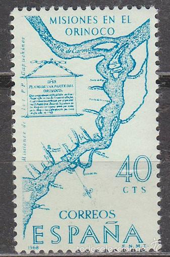 Sellos: Edifil n&ordm; 1889, misiones espa&ntilde;olas en el Orinoco, nuevo *** - Foto 1
