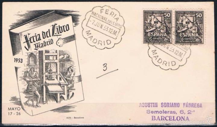 Sellos: 1953.- MADRID A BARCELONA - Foto 1