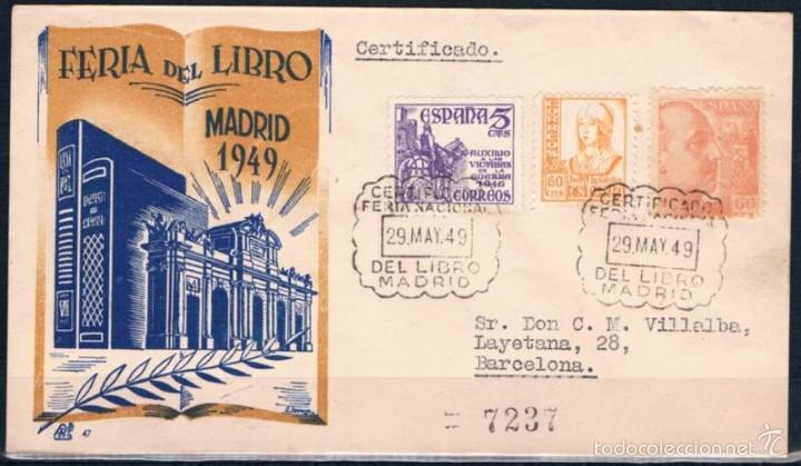 Sellos: 1949.-  MADRID A BARCELONA - Foto 1