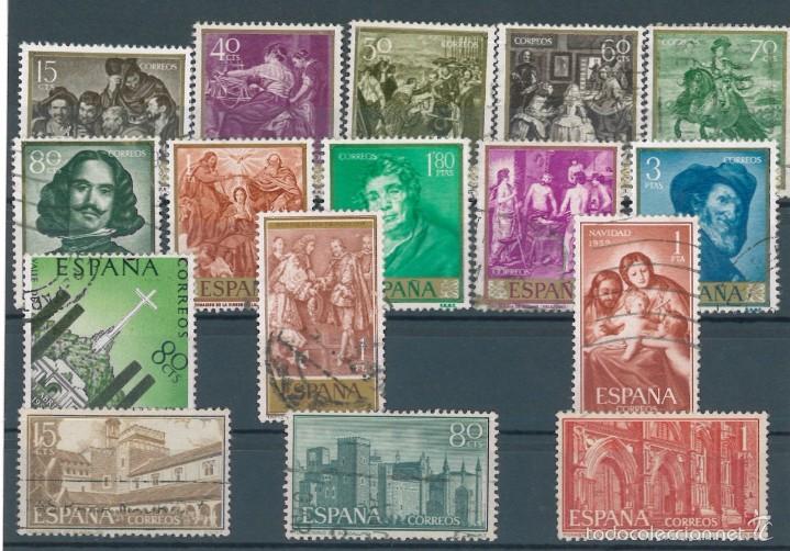 Sellos: Espa&ntilde;a. A&ntilde;o 1959 usado - Foto 1