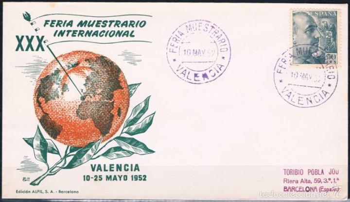 Sellos: 1952.- VALENCIA INTERIOR - Foto 1